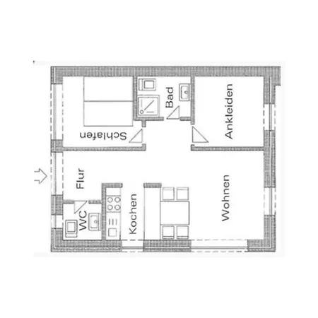 Moewennest Apartment *